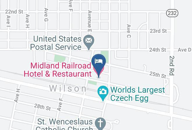Ellsworth - Midland Railroad Hotel & Restaurant Maps
