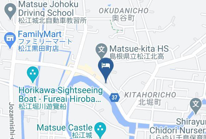 Matsue City - Midorinoyado Kitahori Maps