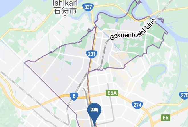 Sapporo City Kita Ward - Midorisoh Maps