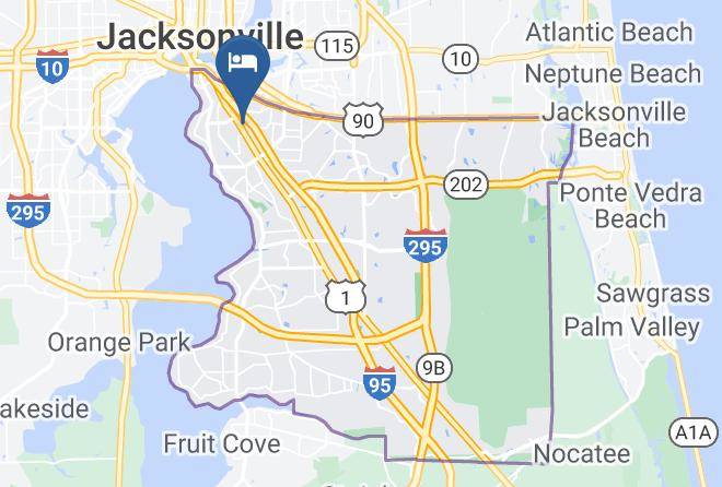 Midtown Lodge & Golden Ox Lounge Map