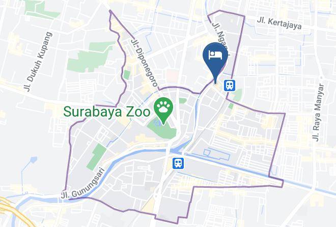 Kota Surabaya - Midtown Residence Surabaya Maps