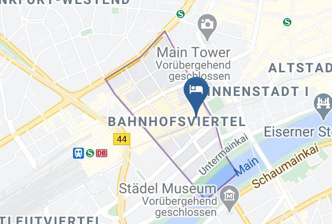 Frankfurt Am Main - Midtown Suites Frankfurt Maps