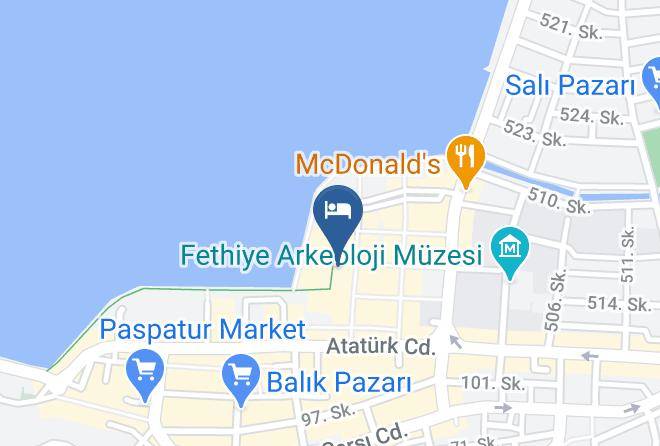 Fethiye - Midtownfethiye Residences Maps