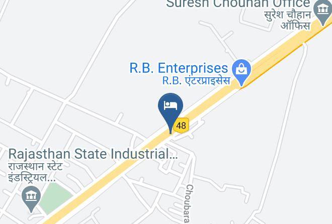 Behror Sub District - Midway Gold Dhaba Hotel & Resort Maps