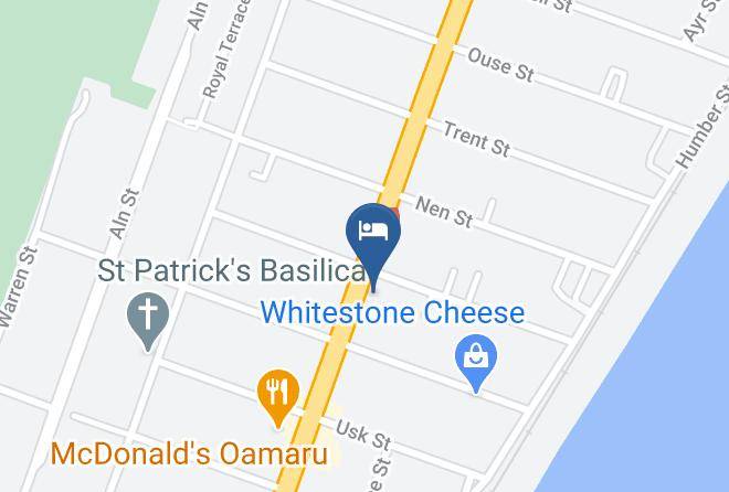Waitaki Otago - Midway Motels Maps