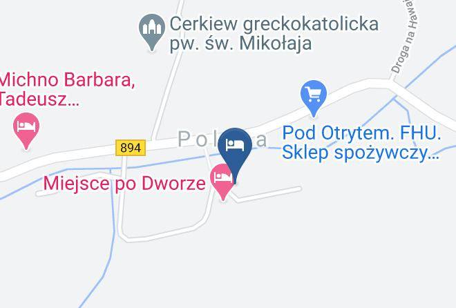 Bieszczadynty - Miejsce Po Dworze Maps