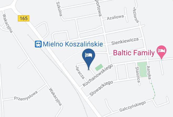 Mielno Pokoje Goscinne Relaksik Map