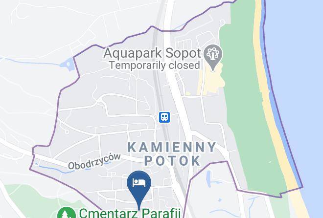 Sopot - Mieszkanie 2 Pokojowe Aquapark Maps
