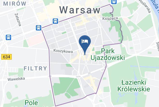 Warsaw - Mieszkanko Na Konstytucji Maps
