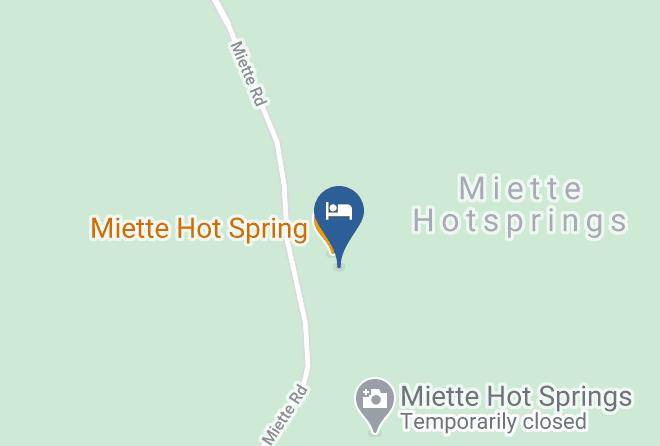 Division 15 - Miette Hot Spring Bungalows Maps