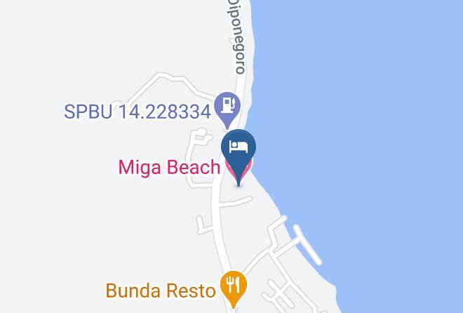 Nias Regency - Miga Beach Hotel Maps