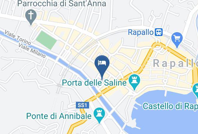 Genoa - Hotel Mignon Posta Maps