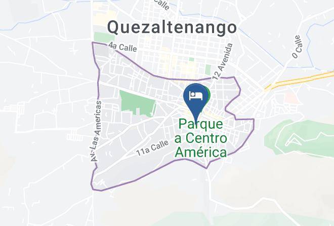Quetzaltenango - Miguel De Cervantes Spanish School Quetzaltenango Maps