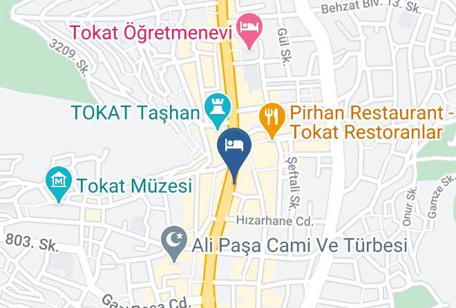 Tokat Yasmeydan - Mihman Otel Maps