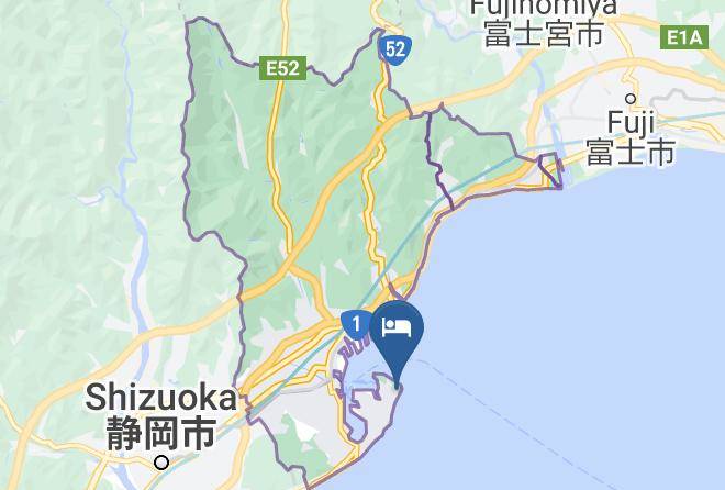 Shizuoka City Shimizu Ward - Mihoen Hotel Maps