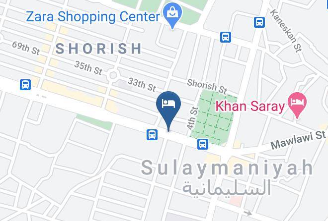 Sulaymaniyah - Mihrako Hotel&spa Maps