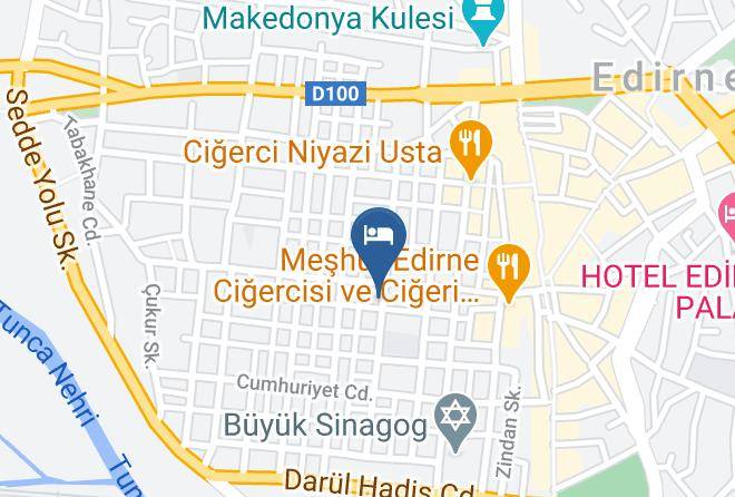 Edirne Dilaverbey - Mihran Hanim Konagi Butik Hotel Maps