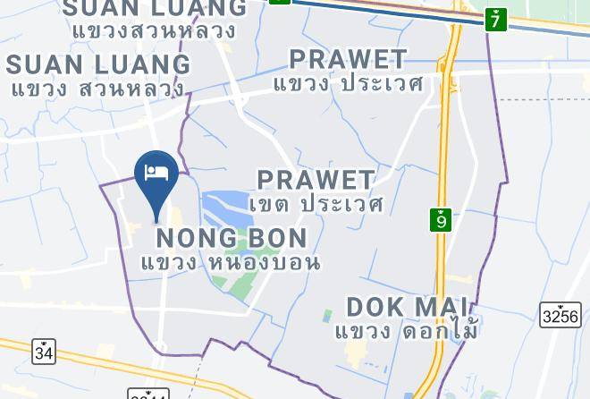 Prawet District - Mii Hotel Srinakarin Maps