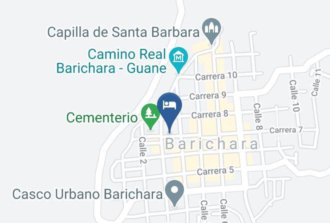 Barichara - Mija Hospedaje Maps