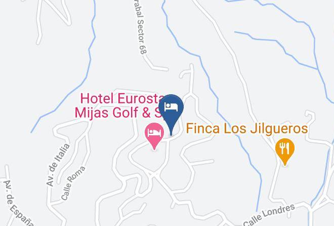 Malaga - Mijas Golf Holiday Home Maps
