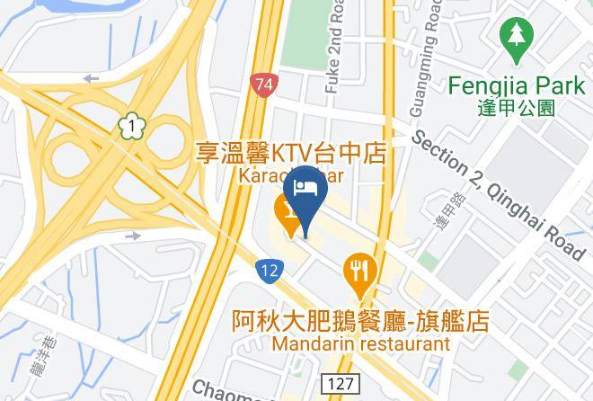 Xitun District - Mijing Hotel Maps