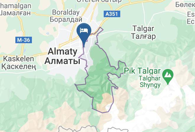 Almaty City - Mika City Hotel Maps