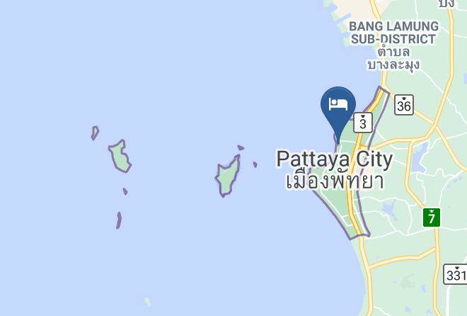 Amphoe Bang Lamung - Mike Beach Resort Maps