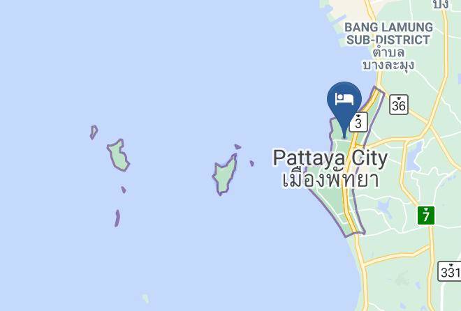 Amphoe Bang Lamung - Mike Garden Resort Hotel Maps