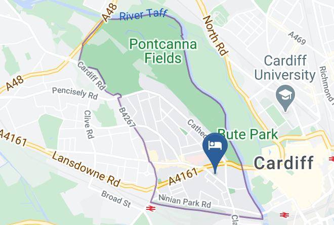 Cardiff - Mike's Neville Street Maps