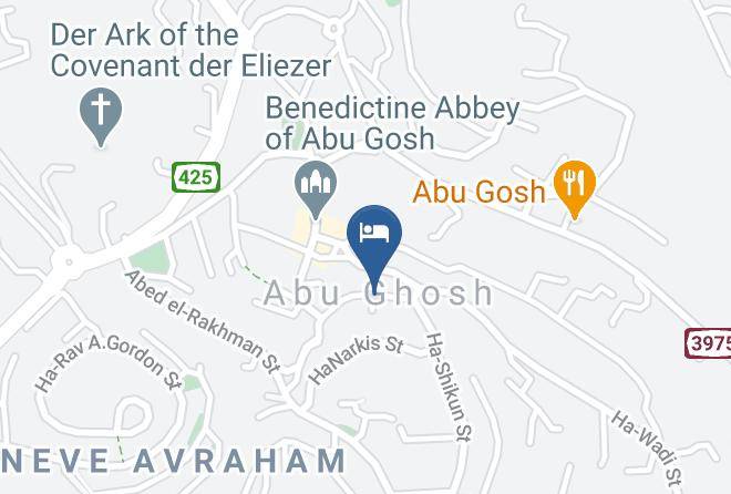 Abu Ghosh - Mikes Khan Maps