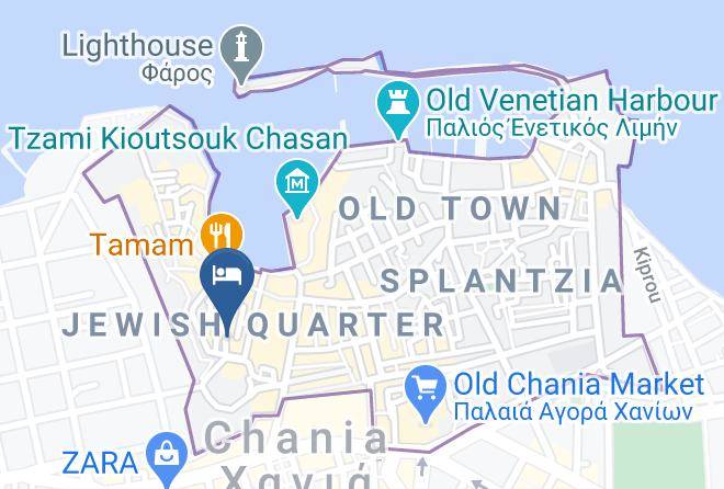 Khania - Mikio Taverna Maps