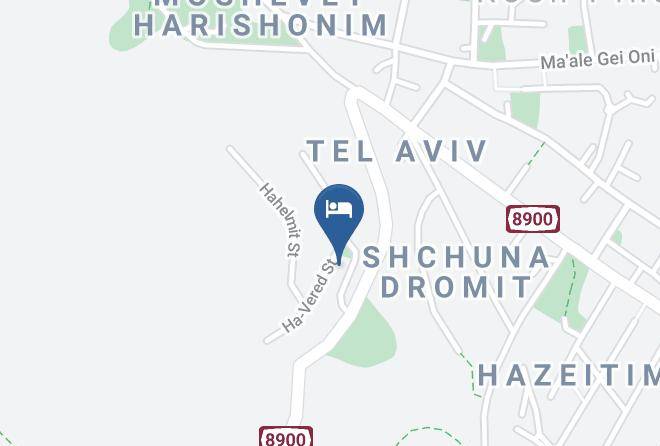 Mikis B&b Rosh Pina Map