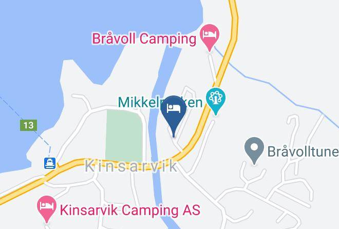 Ullensvang - Mikkelparken Ferietun Maps