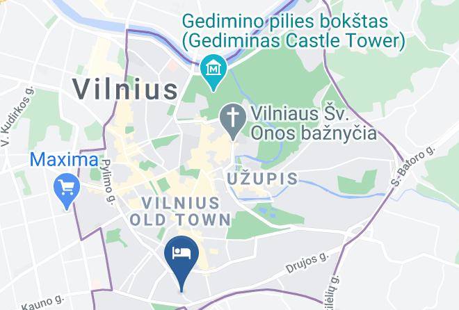 Vilnius - Mikotel Hotel Maps