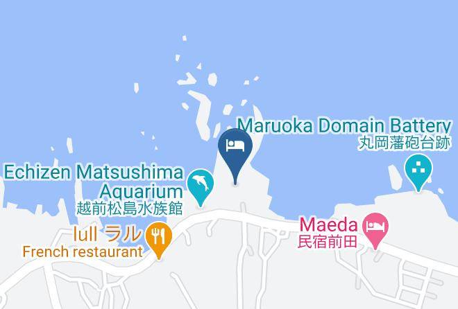Sakai City - Mikuni Onsen Araisoryori Minshuku Fuji Maps