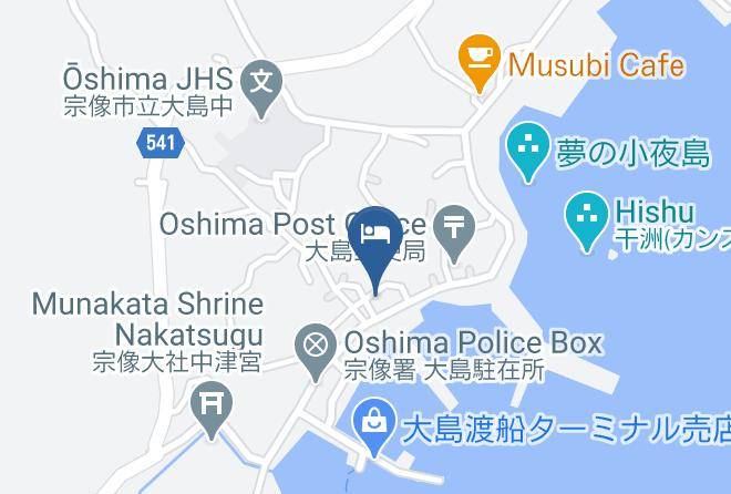 Munakata City - Mikuni Ya Ryokan Maps