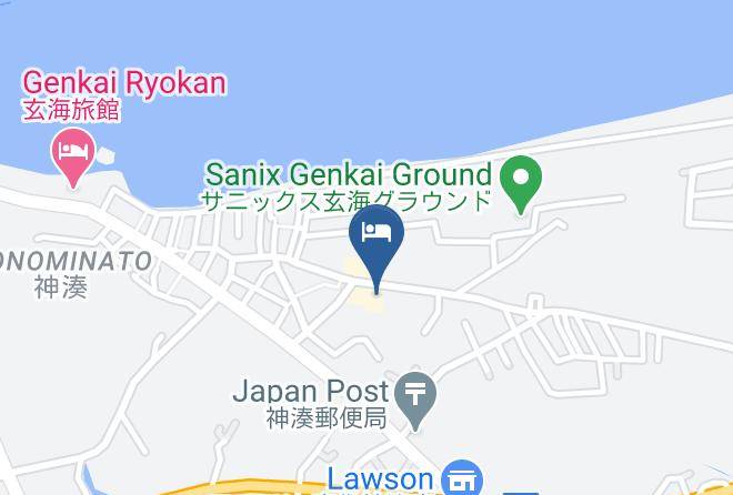Munakata City - Mikuniya Ryokan Maps