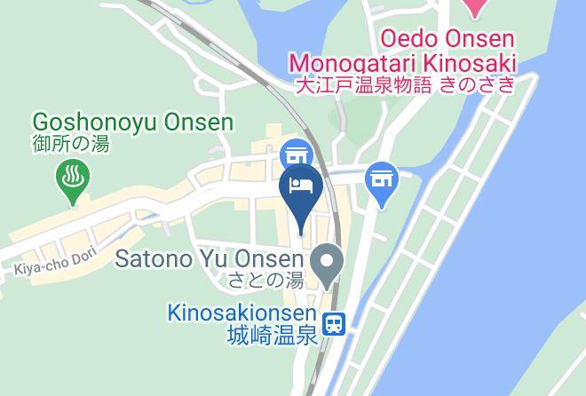 Toyooka City - Mikuniya Ryokan Maps