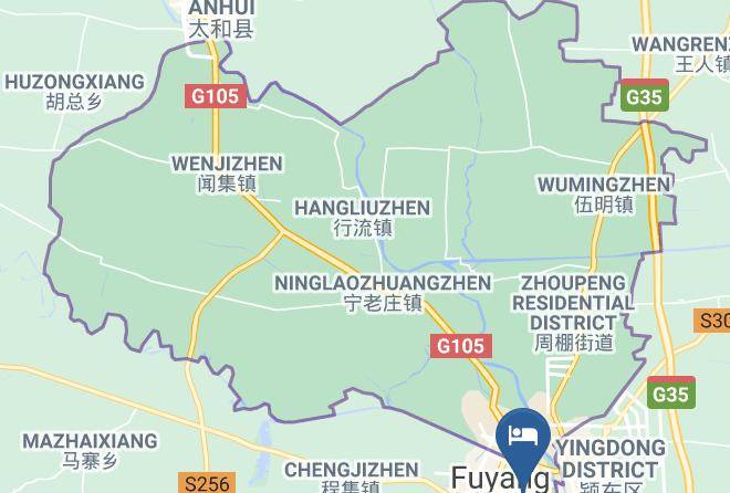 Fuyang - Milan Fashion Hotel Maps