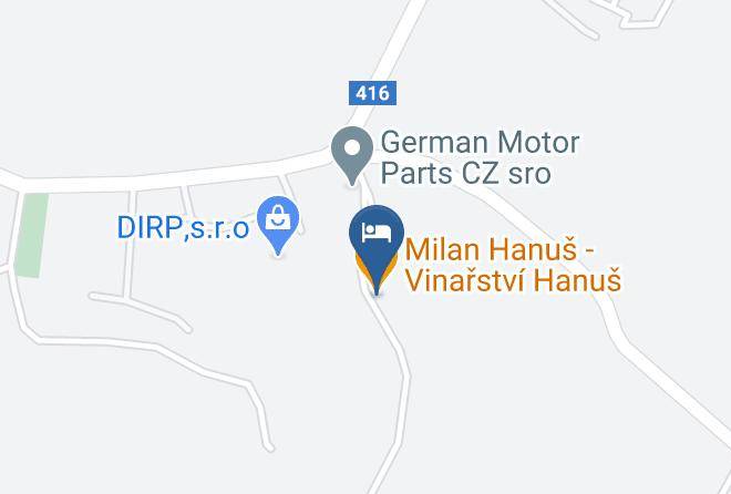 Milan Hanus Vinarstvi Hanus Map