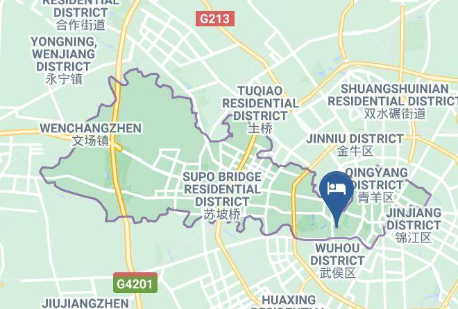 Chengdu - Milan Hotel Maps