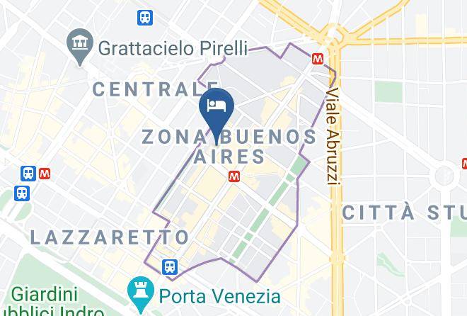 Milan - Milan Shopping Street Maps
