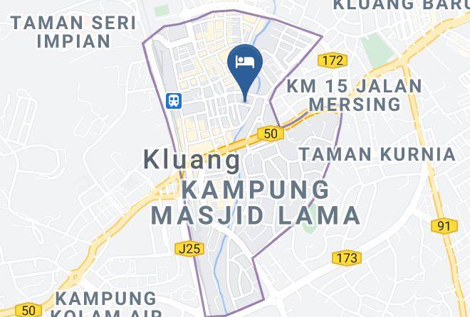 Keluang - Milano Hotel Maps
