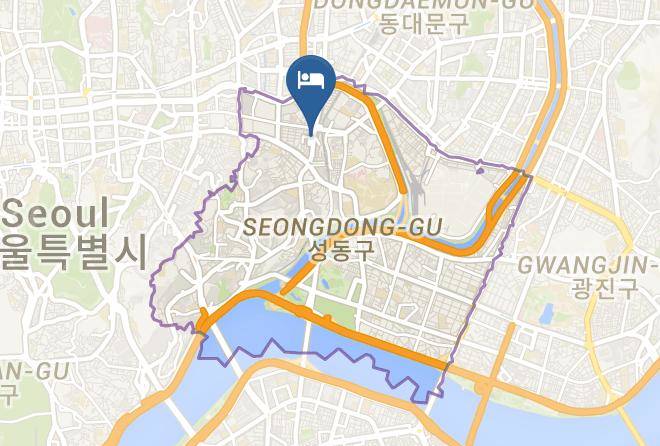 Seongdonggu - Milano Hotel Maps