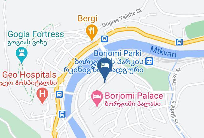 Borjomi - Milano Palace Maps