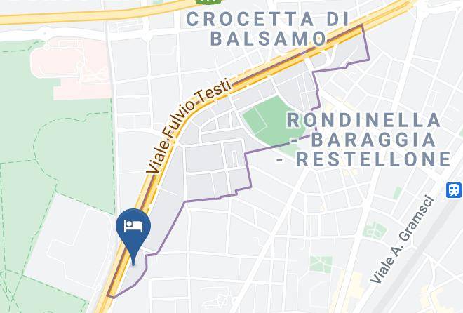 Milan - Milano Re Hotel Maps