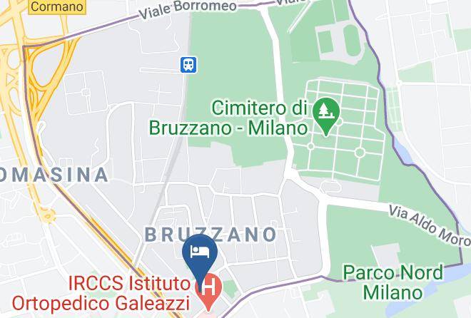 Milan - Milano Residence Maps