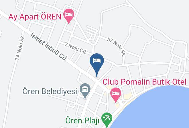Milas - Milas Deniz Yildizi Otel Maps