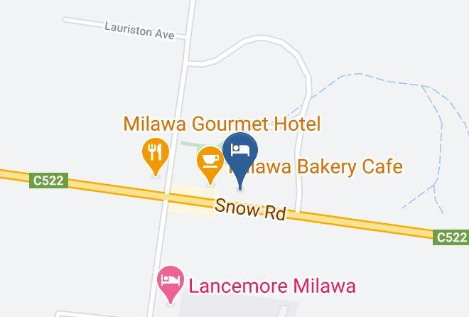 Wangaratta - Milawa Motel Maps