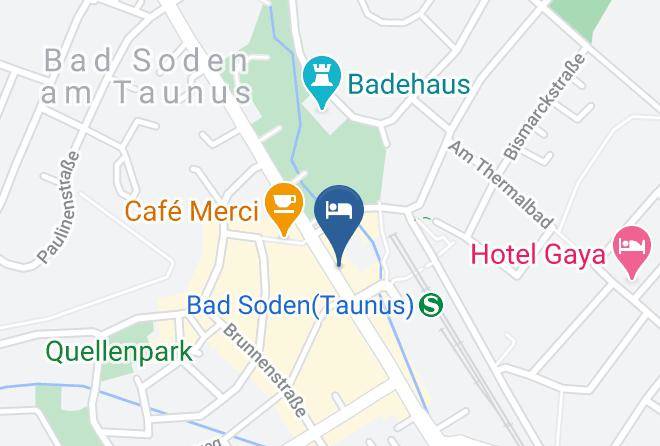 Main Taunus Kreis - Milbor Hotel Maps